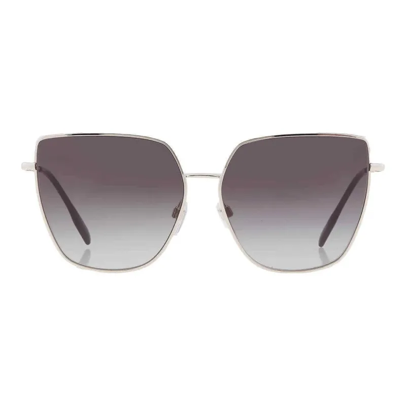 Burberry Metal Butterfly Sunglasses Women's Silver-1