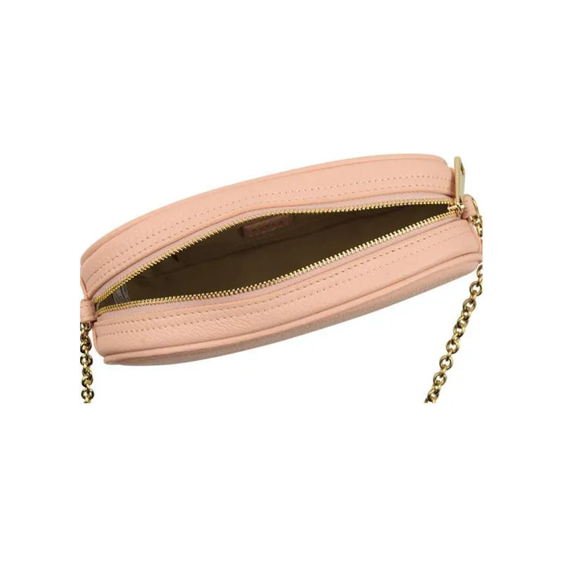 Furla Leather Crossbody Bag, Shoulder Bag Women's Pink-2