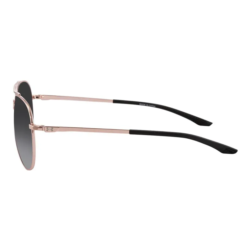 Under Armour Metal Aviator Sunglasses Unisex Gold-3