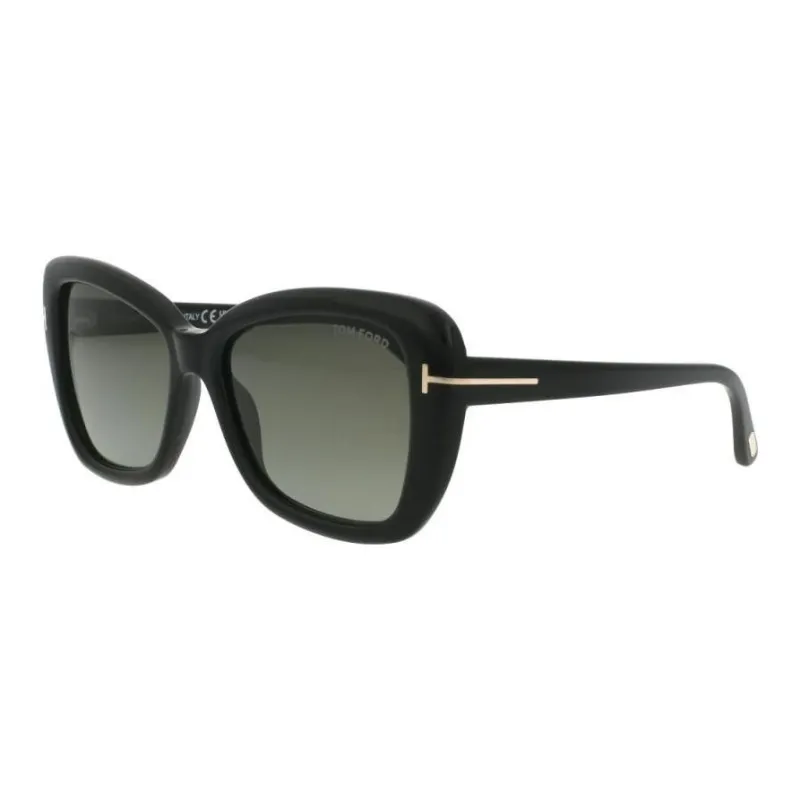 TOM FORD Eyewear Logo detail Butterfly frame Sunglasses-0
