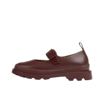 CAMPER Brutus Chunky Heel Mary Jane Shoes Women's Red