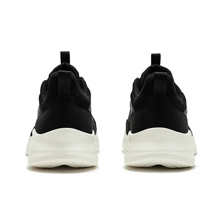 361° Blade 2.0 Slip Resistant And Breathable Low Top Running Shoes Men's Obsidian Black/Feather White-3