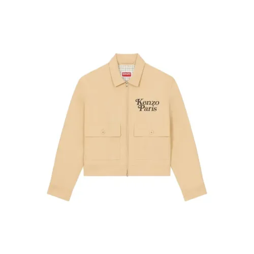 KENZO Jackets Men Beige