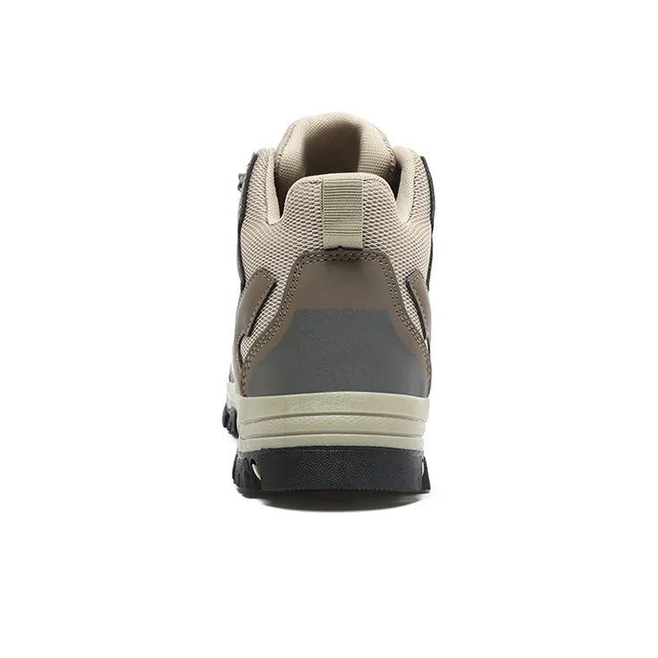 GESENLANG High Top Mountaineering Outdoor Shoes Men's Brown-5