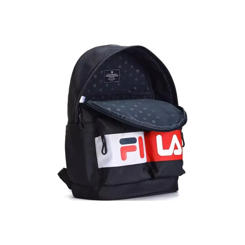 FILA Fabric Backpack Extra Small Unisex Pitch Black-4