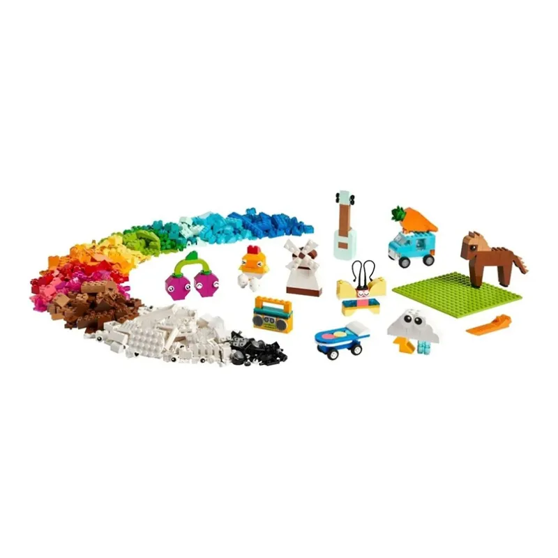 LEGO Classic Collection Vibrant Creative Building Blocks Box Building Blocks 850pcs 11038-1
