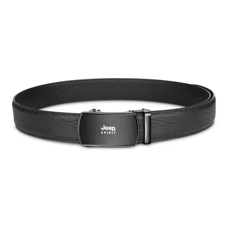 JEEP SPIRIT Business Casual Automatic Buckle Belt Men's Width 3.4cm-2