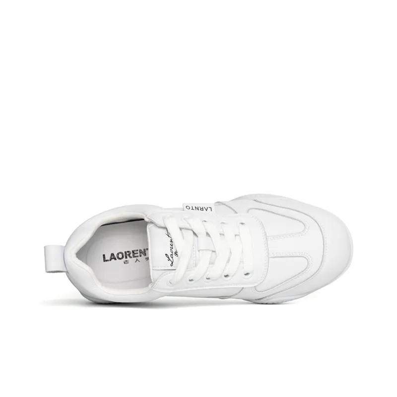 LAORENTOU Coverage Balance Support Wear-Resistant Lightweight Low-Top Skateboard Shoes Women's-10