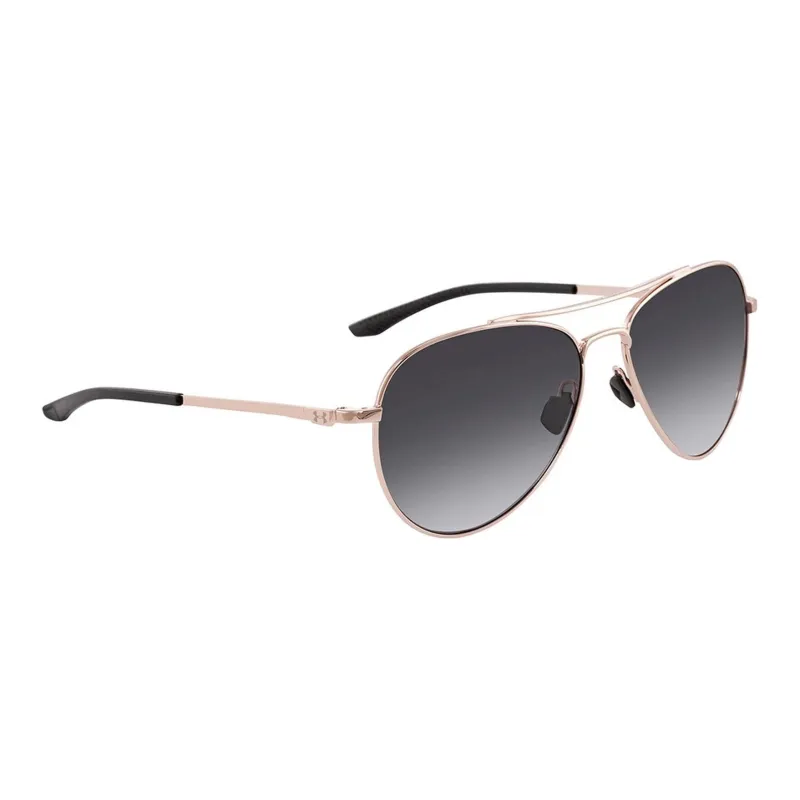Under Armour Metal Aviator Sunglasses Unisex Gold-2