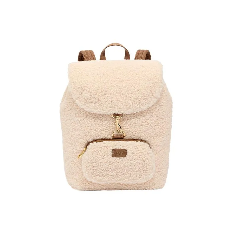 UGG Fabric Backpack Medium Size Women's Natural-0