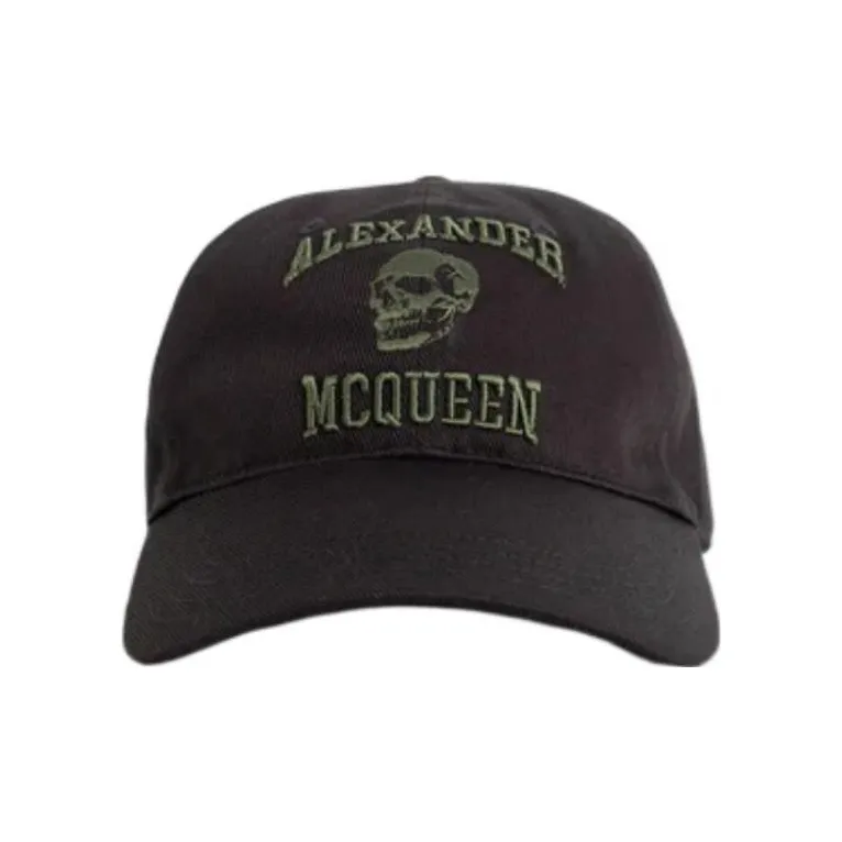 Alexander McQueen Logo embroidered Cap-0