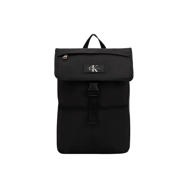 CALVIN KLEIN Fabric Backpack Regular Men's Space Black-0