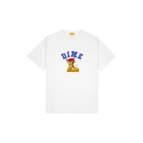 Dime T-Shirts Unisex White