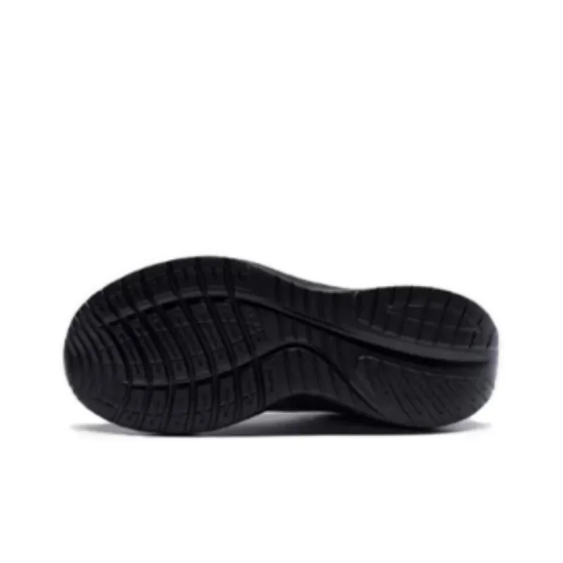 XTEP Anti Slip Wear Resistant Low Top Sprint Running Shoes Men's Black Gray-4