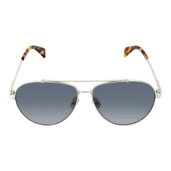 Lanvin Metal Aviator Sunglasses Unisex Silver