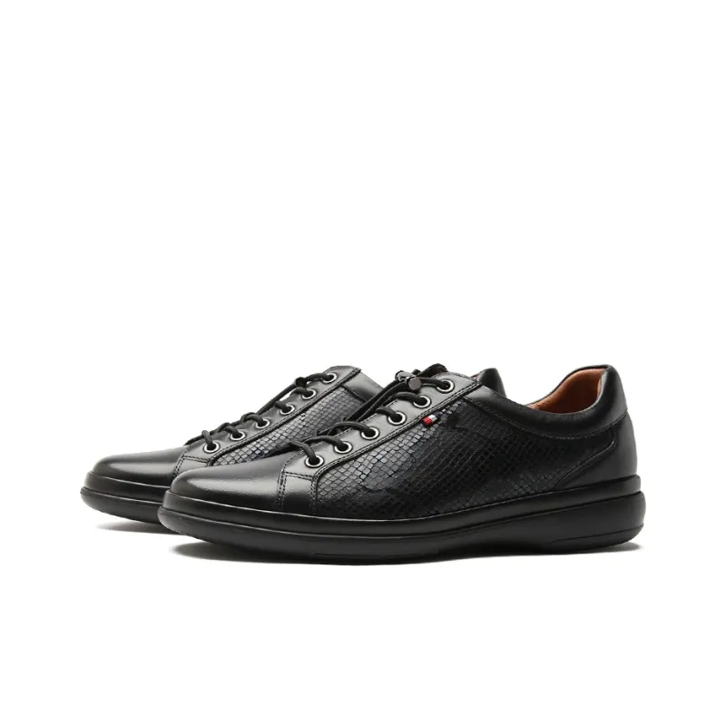 S. T.DUPONT Casual Shoes Men's Black-1