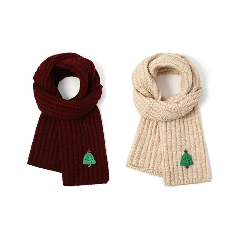 FREE RABBITⅡ Plush Yarn Scarf Unisex-4