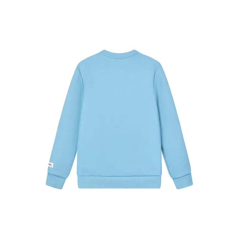FILA x V&A LIANMINGKUAN Sweatshirt Men's Ring Focus Blue-1