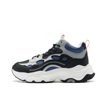 XTEP Red Rock 3.0 Anti Slip Wear Resistant Casual Shoes Men's Black Gray Blue