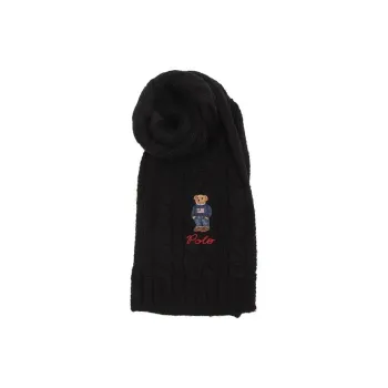 Polo Ralph Lauren Knit Scarves Unisex Black