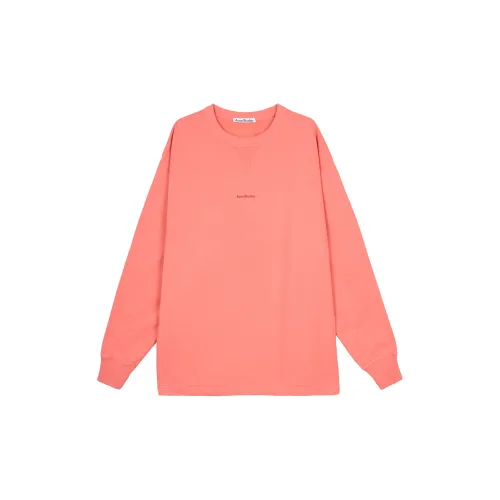 Acne Studios Sweatshirts Men Pink Orange