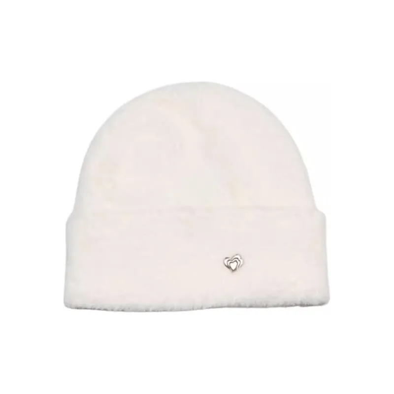 VWL Polyester Beanies Women's White-0