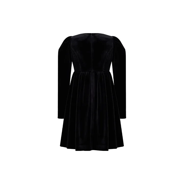TAMMY TANGS Long Sleeved Dress Women's Black-1