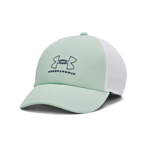 Under Armour Polyester Elastane Baseball Caps Women's Light Blue