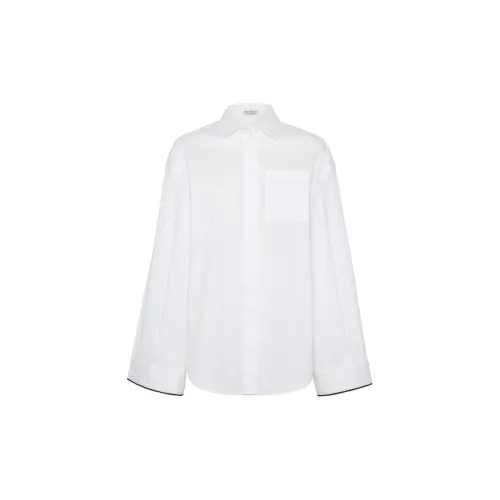 Brunello Cucinelli Shirts Women's Milk White