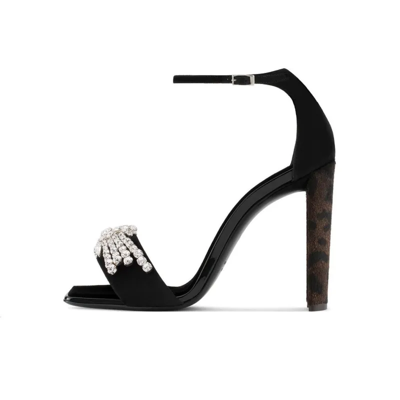 Giuseppe Zanotti/GZ Sabine Strap Sandals Women's Black-0