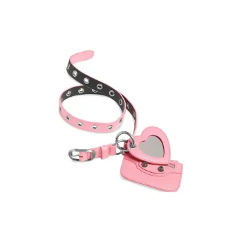 Balenciaga Logo Badge Women's Pink Width: 2.5CM
