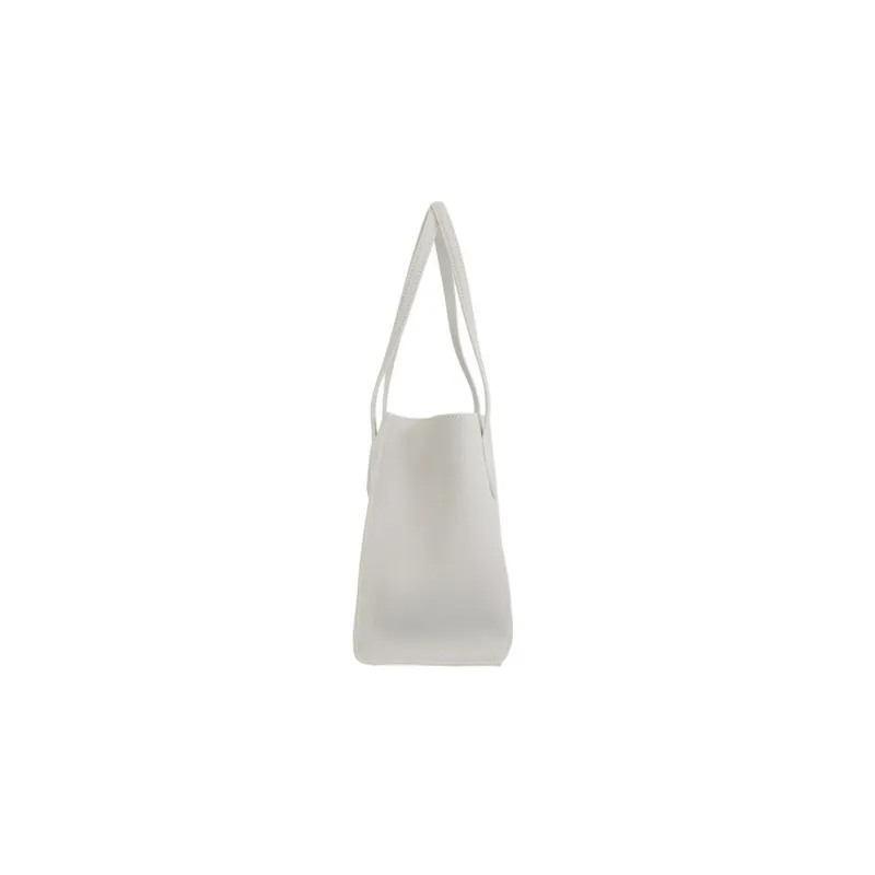 Furla Leather Tote Bag, Shopping Bag, Handbag Women's Pearl White-2