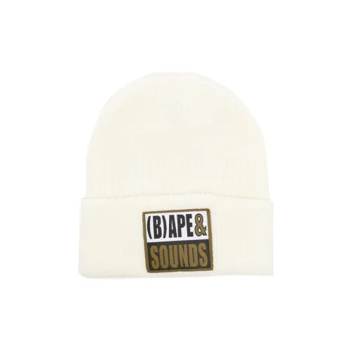 A BATHING APE® Bape Sounds Logo-patch Beanie