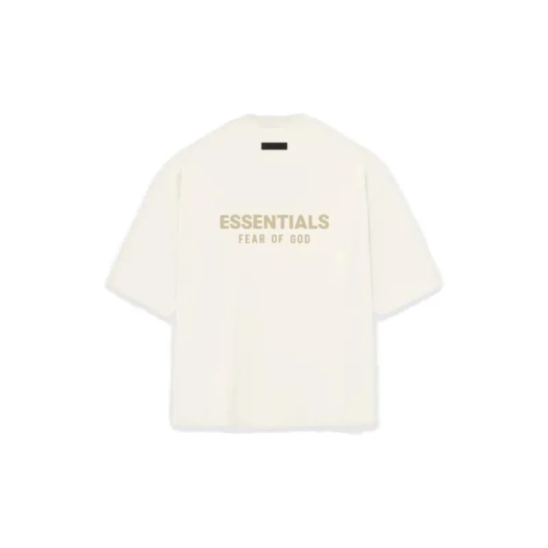 Fear Of God Essentials FW23 T Shirt Men's Cloud Dancer/Cloud Dancer-1