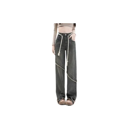 Jenna Chun Jeans Women's Gray