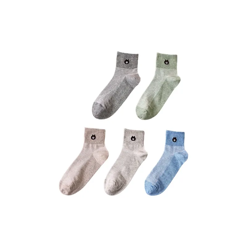 Lanza Mid Calf Socks Women's 5 Pack-6