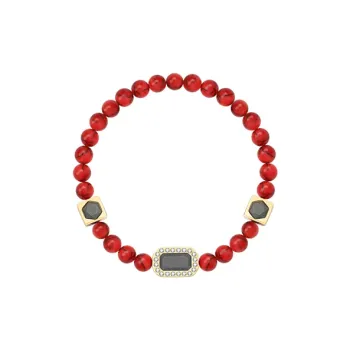 BABAMA Red Turquoise Bracelets Unisex