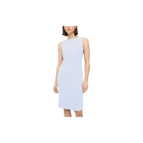 THEORY Sleeveless Dresses Women's Frost Blue