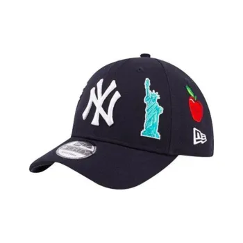 New Era NY City Logo 9Forty Cap Navy