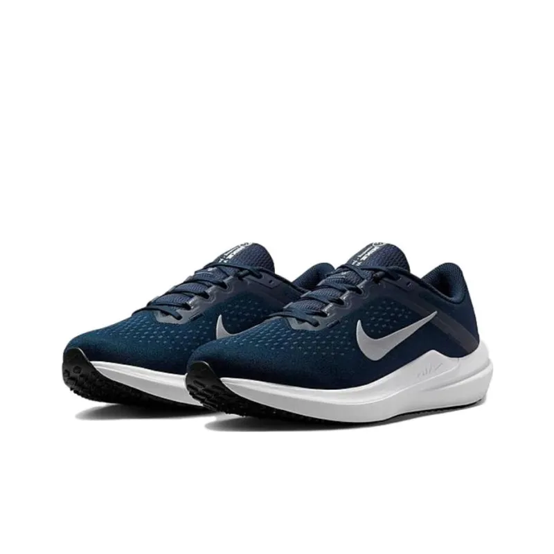 Nike Air Zoom Winflo 10 'College Navy Metallic Silver'-2