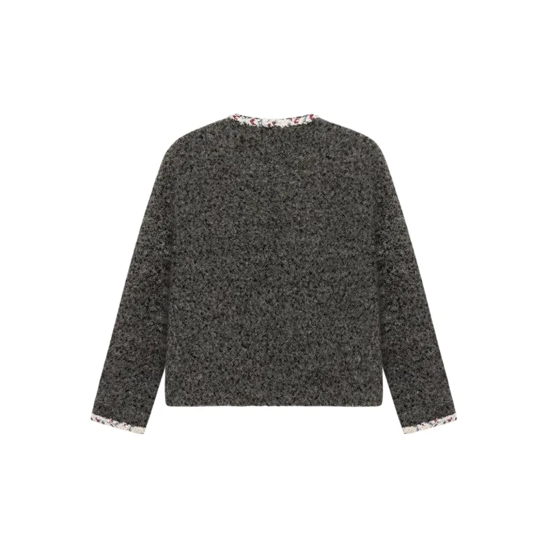 CHUU Coats Women's Black Gray-1