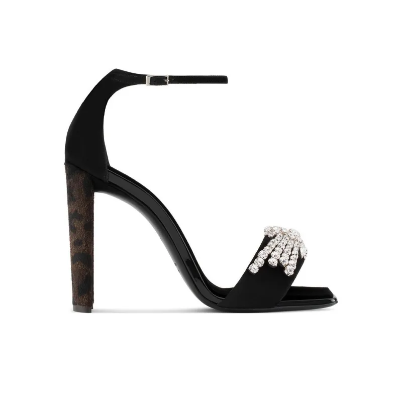 Giuseppe Zanotti/GZ Sabine Strap Sandals Women's Black-1