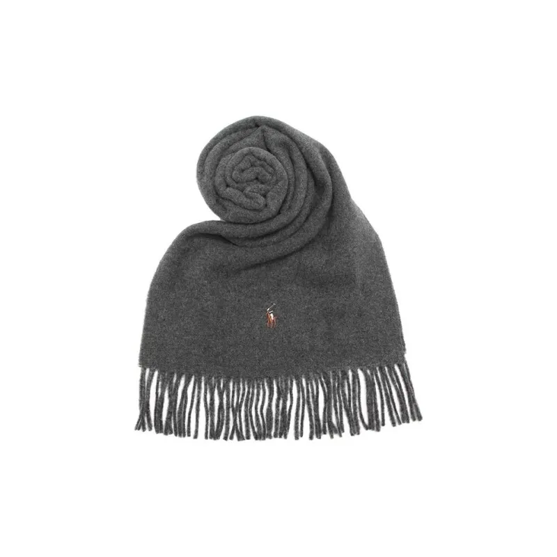 Polo Ralph Lauren Knit Scarves Unisex Gray-0
