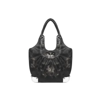 Kenghua Village Shoulder Bags Smoke Black Brown
