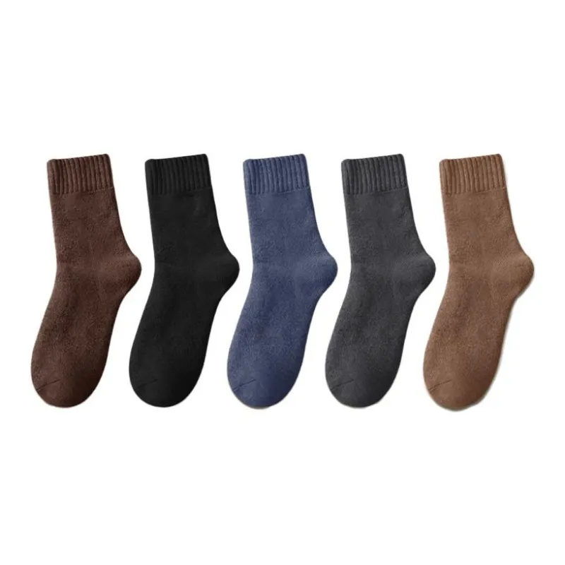 2323 Mid Calf Socks Men's 5 Pack-0