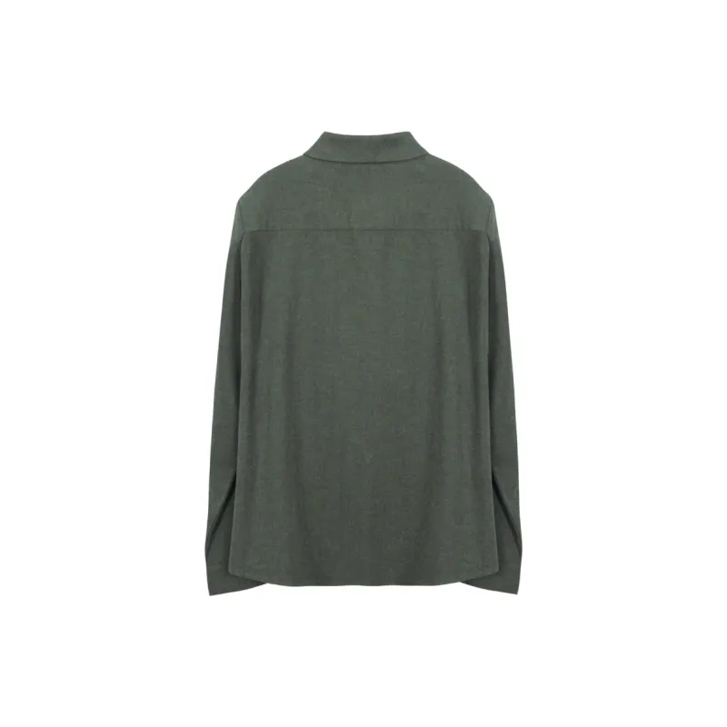 Lucybaily Shirt Women's Peter Pan Collar-3