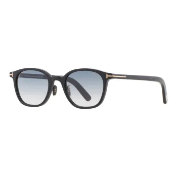 TOM FORD Acetate Square Sunglasses Men's Black