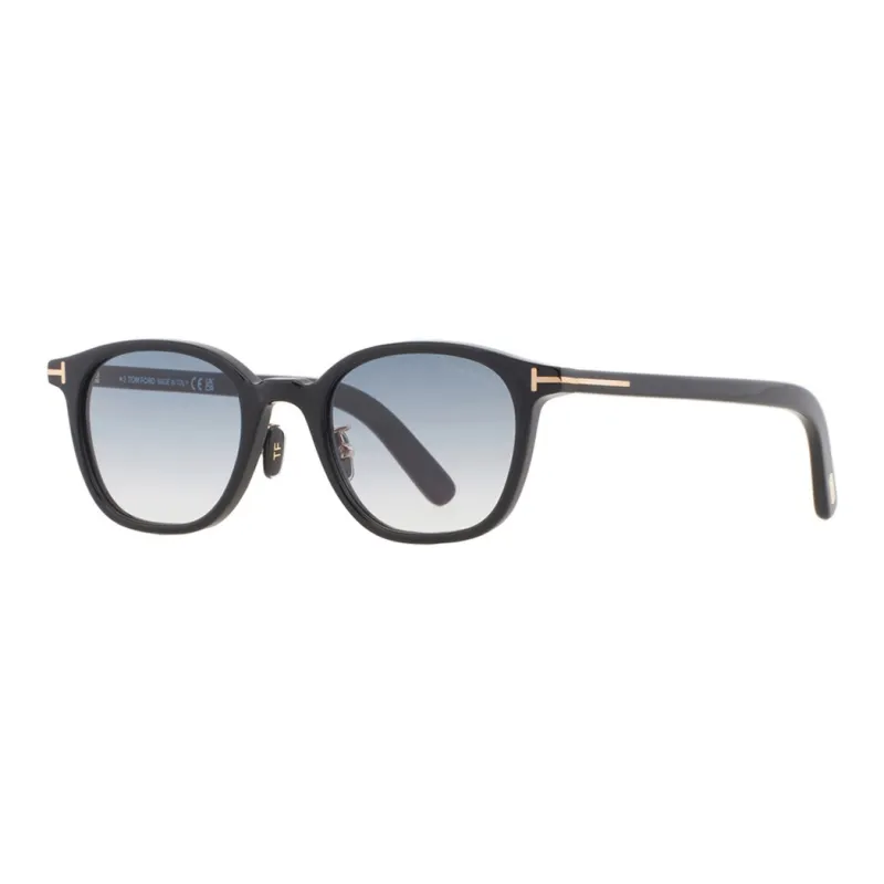 TOM FORD Acetate Square Sunglasses Men's Black-0