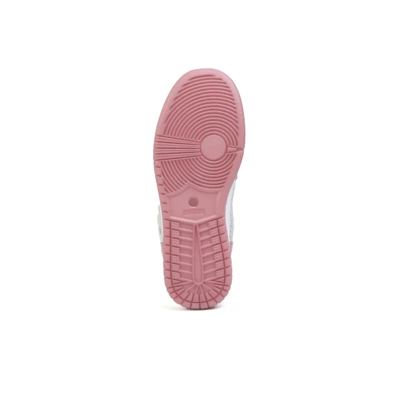Warrior Thermal Height Increase High Top Casual Shoes Women's Beige Pink-4