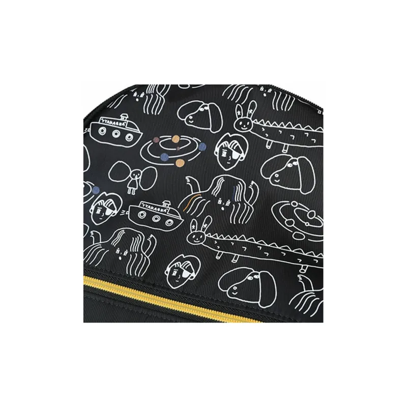 PUMA TYAKASHA TAKASHA Collaboration Fabric Backpack Regular Unisex Black-4